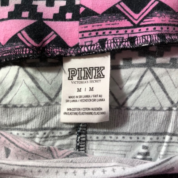 PINK Victoria's Secret Skirts Vs Pink Tribal Print Skater Skirt